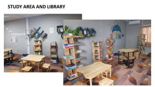 STUDY AREA AND LIBRARY
 