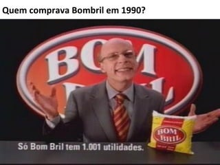 Quem	
  comprava	
  Bombril	
  em	
  1990?	
  
 