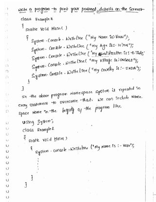 Learn C# - C# .NET Tutorial PDF by Industry Expert