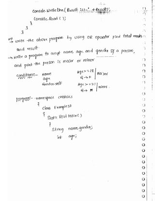 Learn C# - C# .NET Tutorial PDF by Industry Expert