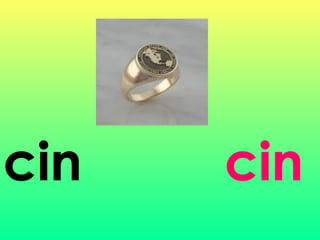 cin cin
 