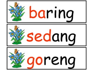 baring
sedang
goreng

 