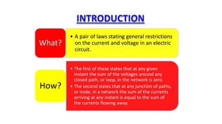KVL_Lecture _ Elements of Electrical Engineering | PPTX