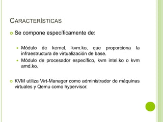 KVM Kernel Based Virtual Machine | PPTX