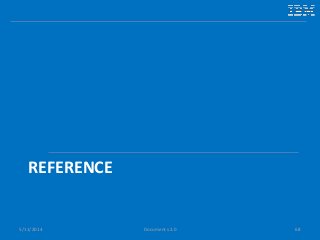 REFERENCE
5/11/2014 68Document v2.0
 