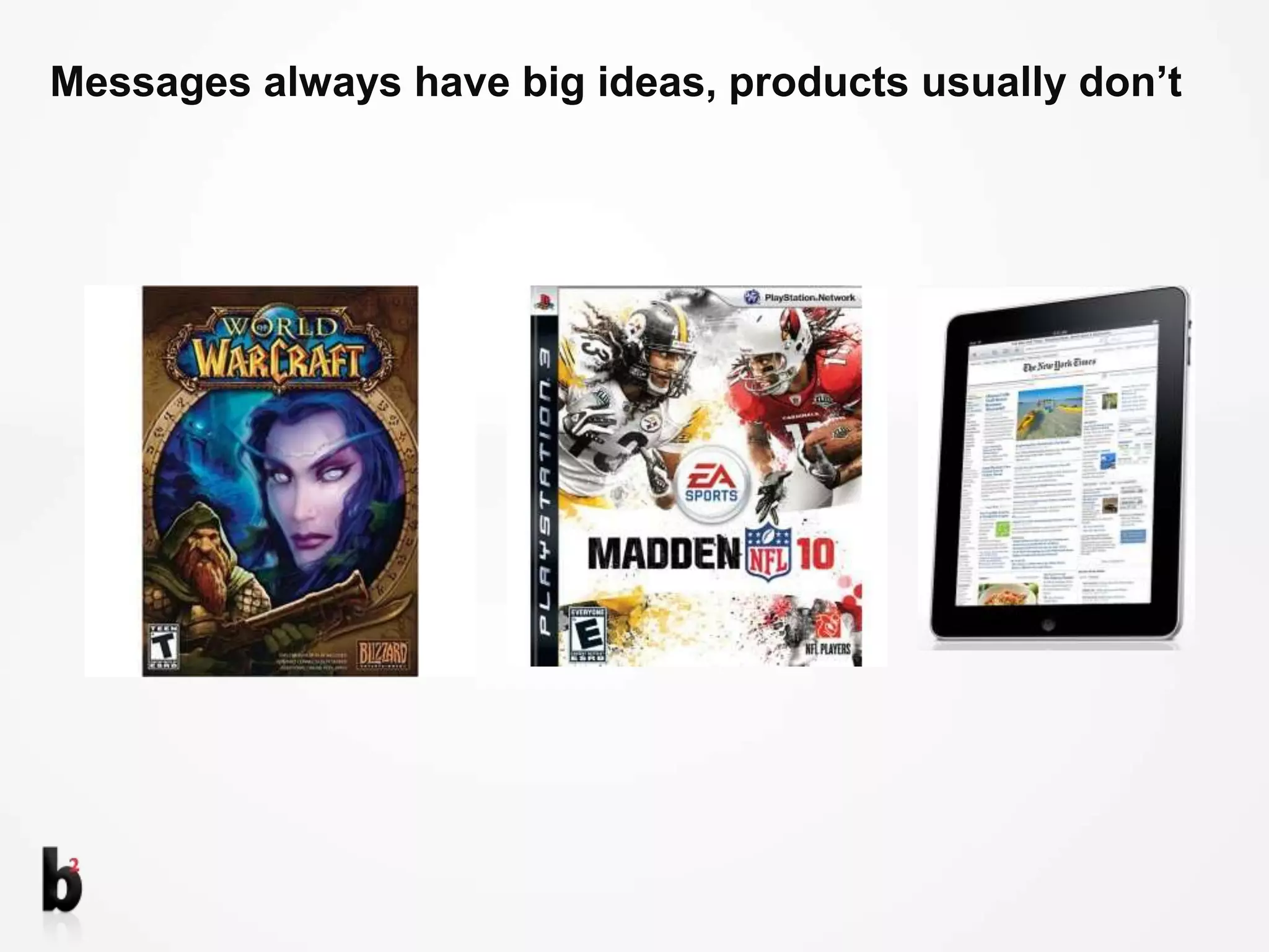 (R)evolution #8:  Expanded Brand PictureStoryUtilityContentEnjoying/Using ProductCampaign/MessageUSEFULNESS& FUNCTIONALITYINFORMATION & RESEARCHAWARENESSTONE & VOICEInsights& BriefsBRAND VALUES & STRATEGY Brand Promise