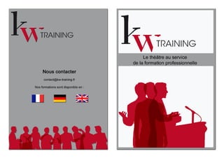 Kw training brochure _-_ Jérémie Wach-Chastel