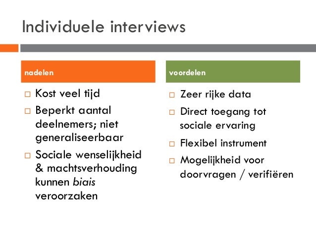 Kwalitatief onderzoek