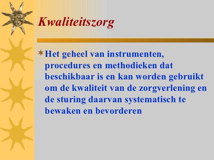 Meetinstrumenten Zorg
