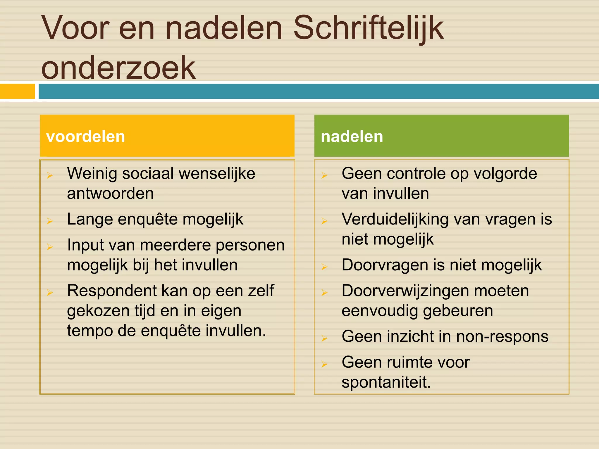 Kwantitatief onderzoek | PPTX
