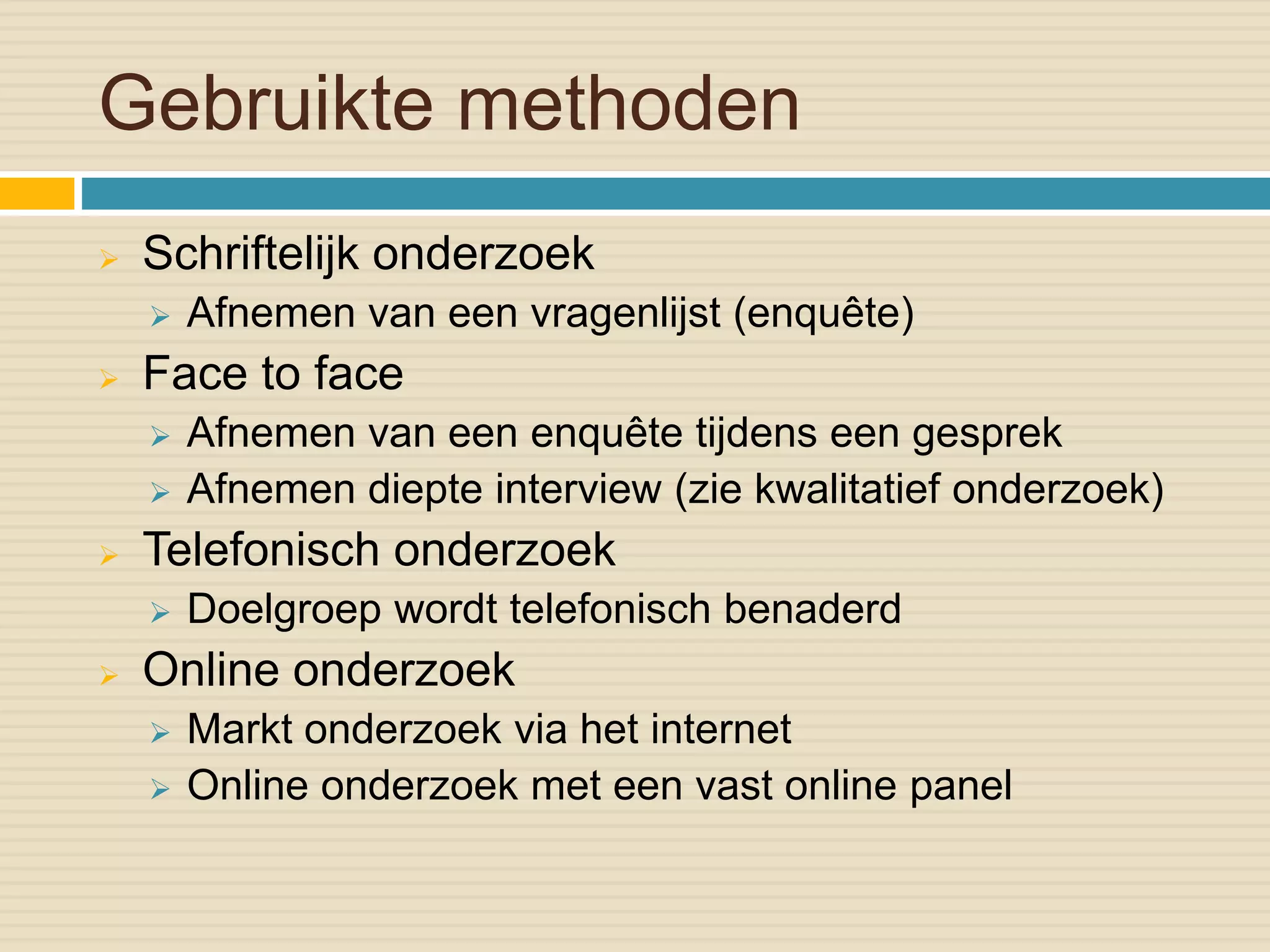 Kwantitatief onderzoek | PPTX