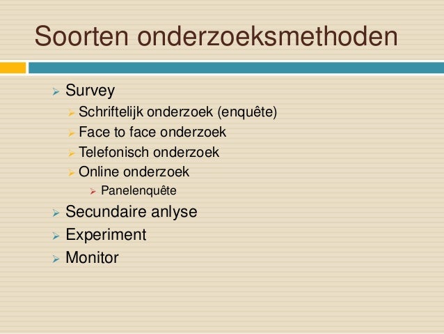Voor En Nadelen Kwantitatief Onderzoek