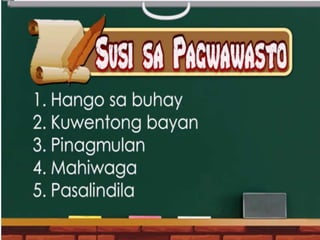 kwentong bayan-alamat-mito-elemento week 5.ppt