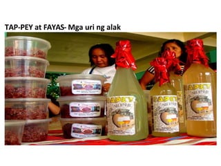 TAP-PEY at FAYAS- Mga uri ng alak
 