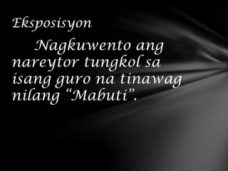 mabuti kwento ni