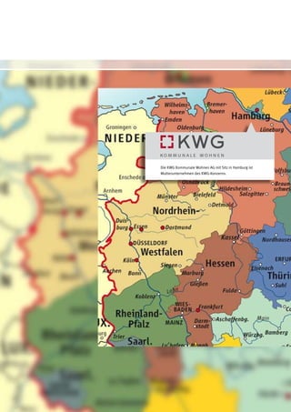 Die KWG Kommunale Wohnen AG mit Sitz in Hamburg ist
Mutterunternehmen des KWG-Konzerns.
 