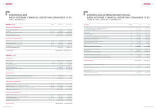 38                                                                                                                                                                                                                                                          39




               KONZERNBILANZ                                                                                                                       KONZERN-gesamtergebnisrechnung
               nach internat. financial reporting standards (IFRS)                                                                                 nach internat. financial reporting standards (IFRS)
               zum 31. dezember 2011                                                                                                               für die zeit vom 1. januar bis 31. dezember 2011


     aktiva in eur                                                                       notes          31.12.2011         31.12.2010      in eur                                                                notes            2011             2010

                                                                                                                                           Umsatzerlöse                                                             6.1    21.658.714,30    19.764.936,03
     langfristige vermögenswerte
                                                                                                                                           Ergebnis aus der Bewertung zum beizulegenden Zeitwert der
                                                                                                                                                                                                                    6.2     8.753.187,25     9.602.302,86
                                                                                                                                           als Finanzinvestitionen gehaltenen Immobilien
     Immaterielle Vermögenswerte                                                      5.1, 7.1, 15         124.985,00         207.507,58
     Sachanlagen                                                                      5.2, 7.2, 15         324.907,69         343.019,69   Sonstige betriebliche Erträge                                            6.3     3.606.276,69      263.111,75
     Als Finanzinvestitionen gehaltene Immobilien                                     5.3, 7.3, 15     226.388.000,00     188.635.558,02   Materialaufwand                                                          6.4    –7.013.337,32    –6.235.614,29
     Latente Steuerforderungen                                                            5.4, 7.4       3,915.329,25       3.984.824,00   Personalaufwand
                                                                                                                                             a) Löhne und Gehälter                                                  6.5    –2.045.362,30    –1.546.819,83
     Langfristige Vermögenswerte, gesamt                                                              230.753.221,94     193.170.909,29
                                                                                                                                             b) Soziale Abgaben und Aufwendungen für Altersversorgung               6.5      –278.052,84      –226.622,48
                                                                                                                                           Abschreibungen auf immaterielle Vermögenswerte und Sachanlagen           6.6      –217.793,44      –172.734,60
     kurzfristige vermögenswerte                                                                                                           Aufwendungen aus Investment Properties                                   6.7    –3.350.583,03    –2.999.760,82
                                                                                                                                           Sonstige betriebliche Aufwendungen                                       6.8    –2.754.447,14    –1.865.999,37
     Vorräte                                                                              5.5, 7.5         107.060,25         102.616,20   Erträge aus Wertpapieren des Finanzanlagevermögens                                   8.148,19             0,00
     Forderungen aus Lieferungen und Leistungen                                           5.6, 7.6       1.245.725,40         766.965,51   Sonstige Zinsen und ähnliche Erträge                                     6.9        25.196,85        26.066,24
     Steuererstattungsansprüche                                                           5.6, 7.6          11.941,57          20.354,74   Zinsen und ähnliche Aufwendungen                                        6.10    –6.444.862,43    –5.861.159,24
     Sonstige Forderungen und Vermögenswerte                                              5.6, 7.6       3.127.098,17       2.437.907,85   Ergebnisanteil anderer Gesellschafter                                   6.11        –6.616,13        –5.862,15
     Flüssige Mittel                                                                      5.7, 14        3.583.340,91       8.736.265,05   Ergebnis der gewöhnlichen Geschäftstätigkeit                                   11.940.468,65    10.741.844,10
     Kurzfristige Vermögenswerte, gesamt                                                                8.075.166,30      12.064.109,35

                                                                                                                                           Steuern vom Einkommen und vom Ertrag                                    6.12    –1.494.146,24    –1.615.241,37
     aktiva gesamt                                                                                   238.828.388,24     205.235.018,64     Sonstige Steuern                                                        6.13      –619.869,50      –543.020,98
                                                                                                                                           Konzernjahresüberschuss = Periodenergebnis                                      9.826.452,91     8.583.581,75


                                                                                                                                           Wertänderungen von Sicherungsinstrumenten                               6.14      –177.509,63       –61.657,75
     passiva in eur                                                                                                                        Ertragsteuern auf die direkt im Eigenkapital erfassten Aufwendungen     6.15        28.090,90         9.757,34
                                                                                                                                           Summe der direkt im Eigenkapital erfassten Erträge und Aufwendungen              –149.418,73       –51.900,41
     eigenkapital

     Gezeichnetes Kapital                                                                     7.8       10.804.729,00      10.804.729,00   gesamtergebnis                                                                 9.677.034,18     8.531.681,34
     Kapitalrücklage                                                                          7.8       40.887.174,49      42.892.602,42
     Gewinnrücklagen                                                                          7.8            1.855,13           1.855,13
     Rücklage für Marktbewertung                                                              7.8         –612.973,23        –463.554,50   Konzernjahresüberschuss = Periodenergebnis entfällt auf:
     Konzernbilanzgewinn                                                                      7.8       36.688.070,28      24.863.209,44   Minderheitenanteile                                                     6.16         7.020,00          885,67
     Eigenkapital vor Minderheiten                                                                     87.768.855,67      78.098.841,49    Anteilseigner des Mutterunternehmens                                             9.819.432,91     8.582.696,08
     Anteile anderer Gesellschafter am Eigenkapital                                                          3.157,11           3.157,11
     Eigenkapital, gesamt                                                                              87.772.012,78      78.101.998,60    Gesamtergebnis entfällt auf:
                                                                                                                                           Minderheitenanteile                                                     6.16         7.020,00          885,67
                                                                                                                                           Anteilseigner des Mutterunternehmens                                             9.670.014,18     8.530.795,67
     sonderposten
                                                                                                                                           Ergebnis je Aktie (verwässert und unverwässert)                           9.             0,89             0,87
     Zur Durchführung der beschlossenen Kapitalerhöhung geleistete Einlagen                   7.9          325.859,00               0,00
     Zur Durchführung der beschlossenen Kapitalerhöhung geleistete Agien                      7.9        1.955.154,00               0,00
     Sonderposten, gesamt                                                                               2.281.013,00               0,00


     langfristiges fremdkapital

     Langfristige Finanzschulden                                                        5.8, 7.10      104.732.961,34     114.171.218,87
     Langfristige Verbindlichkeiten aus Lieferungen und Leistungen                      5.8, 7.11        1.009.377,82               0,00
     Latente Steuerschulden                                                             5.8, 7.12        7.021.027,46       4.332.499,23
     Langfristiges Fremdkapital (Fremdanteile bei Personenhandelsgesellschaften)        5.8, 7.13           59.373,28          52.757,15
     Langfristiges Fremdkapital, gesamt                                                               112.822.739,90     118.556.475,25


     kurzfristiges fremdkapital

     Kurzfristige Finanzschulden                                                        5.8, 7.14       30.985.369,20       4.975.142,63
     Kurzfristige Verbindlichkeiten aus Lieferungen und Leistungen                      5.8, 7.14        2.070.017,78         968.984,87
     Kurzfristige Steuerschulden                                                        5.8, 7.14           98.152,79          36.164,12
     Sonstige kurzfristige Verbindlichkeiten                                       5.8, 5.10, 7.14       2.799.082,79       2.596.253,17
     Kurzfristiges Fremdkapital, gesamt                                                                35.952.622,56       8.576.544,79


     passiva gesamt                                                                                  238.828.388,24     205.235.018,64


konzernabschluss                                                                                                                                                                                                                           konzernabschluss
 