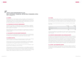 52                                                                                                                                                                                                                                                   53




               NOTES zum KONZERNABSCHLUSS
               nach internat. financial reporting standards (IFRS)
                   zum 31. dezember 2011


               (5.5) Vorräte                                                                                                 (5.9) Leasing
               Die Vorräte des Konzerns umfassen Bestände an Heizöl und Flüssiggasen. Sie werden gemäß IAS 2.9 zu            Bei den bestehenden Leasingverträgen handelt es sich um Operating-Leasingverhältnisse, wobei die
               Anschaffungskosten bzw. mit dem niedrigeren Nettoveräußerungswert bewertet. Die Ermittlung der An-            Gesellschaft ausschließlich als Leasingnehmer auftritt. Die Bilanzierung der Leasinggegenstände erfolgt
               schaffungskosten erfolgt nach der Durchschnittsmethode. Der Nettoveräußerungswert ist der geschätzte          beim Leasinggeber, da dieser wirtschaftlicher Eigentümer ist. Die dafür anfallenden Leasingraten werden
               Verkaufspreis abzüglich noch bis zum Verkauf anfallender Kosten. Eine Wertminderung auf einen niedri-         daher von der Gesellschaft in voller Höhe als Aufwand in der Konzern-Gesamtergebnisrechnung erfasst.
               geren Nettoveräußerungswert war im Berichtsjahr nicht zu erfassen.
                                                                                                                             Die Summe der künftigen Mindestleasingzahlungen aufgrund von unkündbaren Operating-Leasingver-
                                                                                                                             trägen beträgt:
               (5.6) Forderungen und sonstige Vermögenswerte
               Forderungen aus Lieferungen und Leistungen werden mit ihren Anschaffungskosten (= regelmäßig ihr                                                                                   31.12.2011                   vorjahr
               Nominalwert) abzüglich angemessener Einzelwertberichtigungen angesetzt. Sonstige Vermögenswerte                                                                                          TEUR                      TEUR
               werden zu fortgeführten Anschaffungskosten bilanziert; erkennbaren Risiken wird durch entsprechende           Bis zu einem Jahr                                                            116                        87
               Wertberichtigungen Rechnung getragen.                                                                         Länger als 1 Jahr und bis zu 5 Jahren                                        130                       153
                                                                                                                             Länger als 5 Jahre                                                             0                         0
               Wertberichtigungen werden auf Basis von Erfahrungswerten durch Klassifizierung der Forderungen und            SUMME                                                                       246                        240
               sonstigen Vermögenswerte nach dem Alter und auf Basis von sonstigen Informationen hinsichtlich der
               Werthaltigkeit gebildet.                                                                                      Für diese Leasingverhältnisse sind im Geschäftsjahr 2011 TEUR 75 (Vorjahr: TEUR 49) fest vereinbarte
                                                                                                                             Leasingaufwendungen erfasst und gezahlt worden. Sie werden im Posten „Sonstige betriebliche Aufwen-
               (5.7) Zahlungsmittel und Zahlungsmitteläquivalente                                                            dungen“ ausgewiesen.
               Die Zahlungsmittel und Zahlungsmitteläquivalente bestehen aus Bankguthaben und Kassenbeständen,
               die allesamt einen hohen Liquiditätsgrad haben und eine Gesamtlaufzeit von unter drei Monaten aufweisen.      (5.10) Derivative Finanzinstrumente und Sicherungsgeschäfte
               Sie unterliegen keinen Zinsänderungsrisiken und werden jeweils zu Nennwerten angesetzt.                       Zur Absicherung von Zinsänderungsrisiken wird ein derivatives Finanzinstrument bilanziert, das die Kriterien
                                                                                                                             des Hedge Accounting in Bezug auf die Bilanzierung nach IAS 39 erfüllt. Es handelt sich hierbei um
               (5.8) Verbindlichkeiten                                                                                       einen Zinssatz-Swap zur Begrenzung des Zinsänderungsrisikos eines variabel verzinslichen Darlehens.
                                                                                                                             Dieses derivative Finanzinstrument wird zu dem Zeitpunkt, zu dem der entsprechende Vertrag abge-
               Verbindlichkeiten werden grundsätzlich zum Ausgabebetrag angesetzt. Ein etwaiger Unterschiedsbetrag
                                                                                                                             schlossen wird, zunächst mit seinen Anschaffungskosten angesetzt und nachfolgend mit seinem beizu-
               zwischen ausbezahltem und bei Endfälligkeit rückzahlbarem Betrag wird ratierlich zugeführt.
                                                                                                                             legenden Zeitwerten bewertet. Das derivative Finanzinstrument wird als Vermögenswert angesetzt, wenn
                                                                                                                             sein beizulegender Wert positiv ist, und als Schuld, wenn sein beizulegender Wert negativ ist. Verände-
               Die Steuerschulden sind in Höhe des voraussichtlichen Erfüllungsbetrages ohne Abzinsung angesetzt
                                                                                                                             rungen werden, solange die Effektivitätsvoraussetzungen des Grund- und Sicherungsgeschäftes erfüllt
               und berücksichtigen sämtliche am Bilanzstichtag erkennbaren Verpflichtungen, die auf vergangenen
                                                                                                                             sind, erfolgsneutral erfasst. Die Bewertung erfolgt zum beizulegenden Zeitwert (Mark-to-Market-Wert).
               Geschäftsvorfällen oder auf vergangenen Ereignissen vor dem Bilanzstichtag beruhen.

               Als kurzfristige Posten werden solche mit einer Restlaufzeit von bis zu einem Jahr ausgewiesen; langfris-     (5.11) Ertrags- und Aufwandsrealisierung
               tige Posten haben eine Restlaufzeit von mehr als einem Jahr.                                                  Umsatzerlöse und sonstige betriebliche Erträge werden mit Erbringung bzw. Übergang der Gefahren auf
                                                                                                                             den Kunden realisiert. Betriebliche Aufwendungen werden mit der Inanspruchnahme der Leistung bzw.
               Eventualschulden werden nicht bilanziert. Eine Eventualschuld liegt vor, wenn die Möglichkeit des Bestehens   zum Zeitpunkt der Verursachung ergebniswirksam. Zinserträge und Zinsaufwendungen werden perioden-
               einer gegenwärtigen, rechtlichen oder faktischen Verpflichtung und die Möglichkeit des Abflusses von          gerecht erfasst.
               Ressourcen nur denkbar, aber nicht wahrscheinlich ist. Dabei gilt ein Ereignis als wahrscheinlich, wenn
               mehr für als gegen den Eintritt des Ereignisses spricht. Eventualschulden werden jedoch im Anhang
               angegeben, sofern die Möglichkeit des Abflusses von Ressourcen nicht unwahrscheinlich ist.




konzernabschluss                                                                                                                                                                                                                       konzernabschluss
 