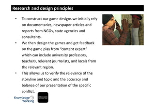 Science Art Of Some Serious Games Presented At Interactive Entert
