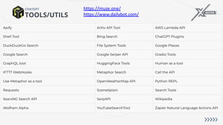 TOOLS/UTILS
CHATGPT https://muze.one/
https://www.dailybot.com/
 