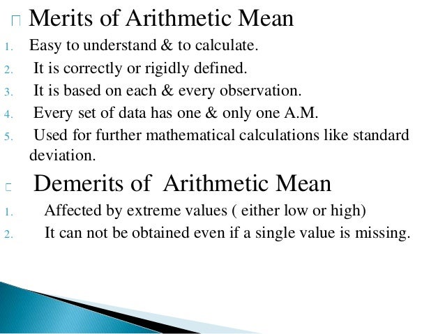Kwoledge of calculation of mean,median and mode
