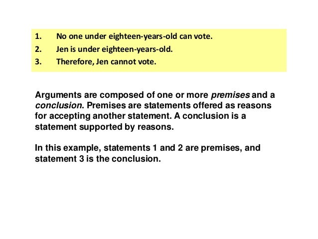 Introduction to argument elements