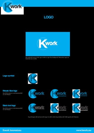 Visual Guidelines - Example from Kwork Innovations | PDF