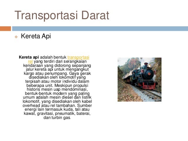 Macam macam transportasi