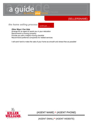 Keller Williams Pre-Listing FSBO Presentation | PPT