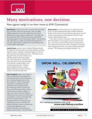 KW Outfront Magazine Online March/April 2009