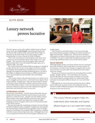 KW Outfront Magazine Online March/April 2009