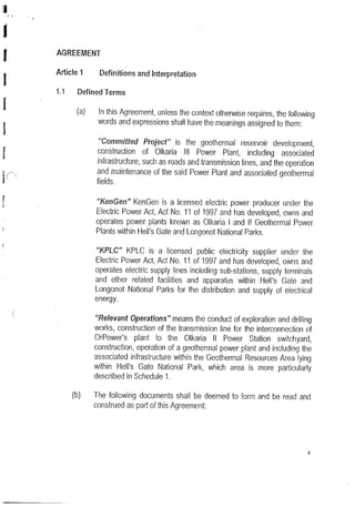 KWS / Ormat Environmental Management Agreement | PDF