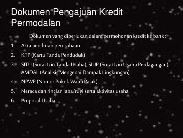 Kewirausahaan - Teknik dan Prosedur Permodalan