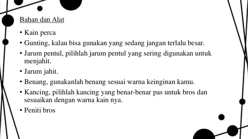 PKWU Kel.1 (11 IPA 4) "Bros Dari Kain Perca" PKWU Kel.1 (11 IPA 4) "Bros Dari Kain Perca"