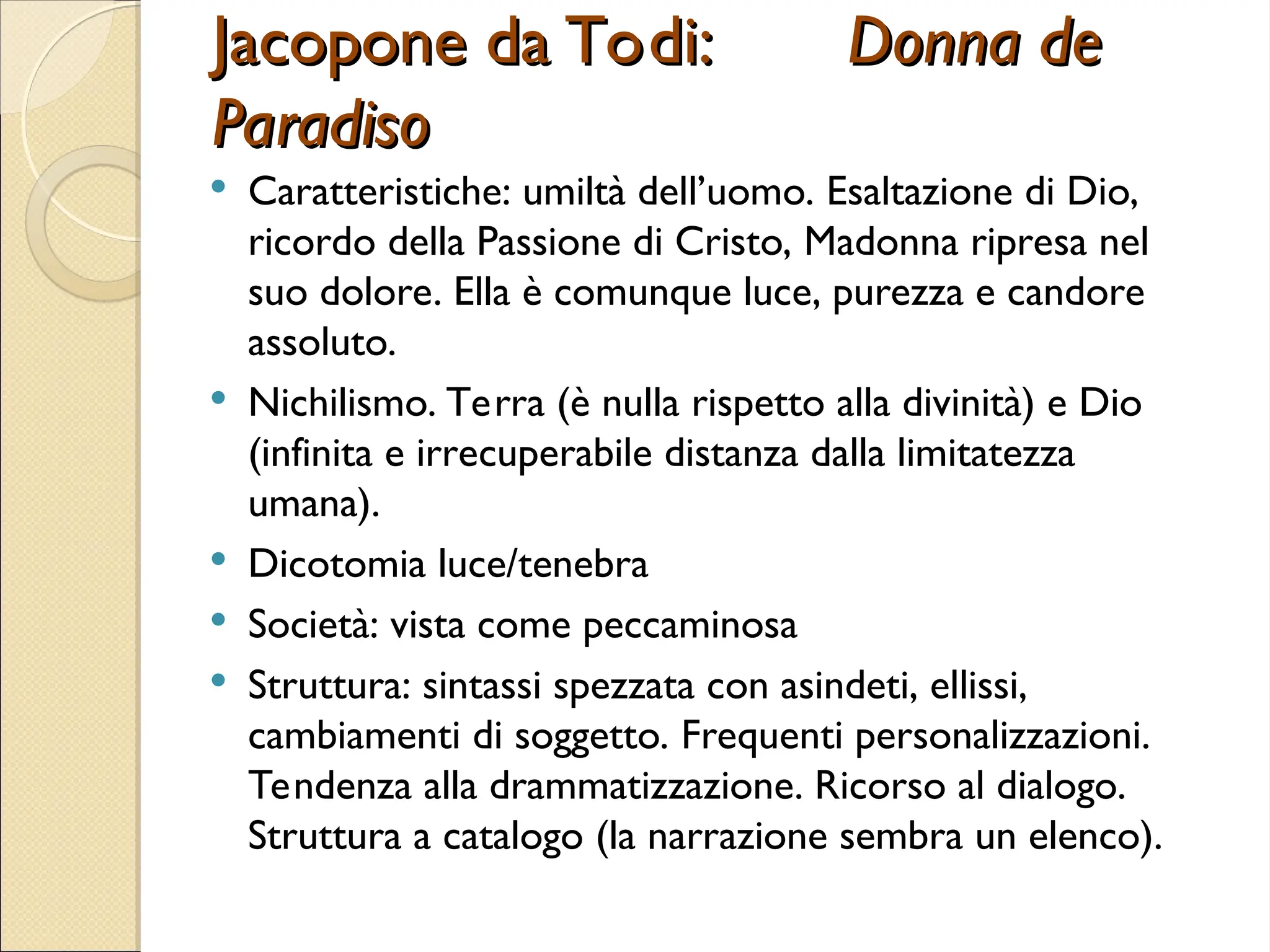 donne de paradiso jacopone da todi