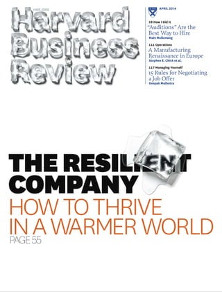 Negócios - como sobreviver num mundo mais quente