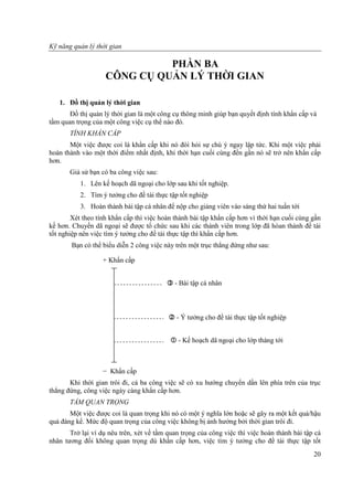 Ky Nang Quan Ly Thoi Gian