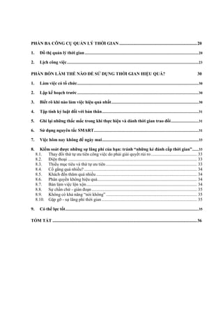 Ky Nang Quan Ly Thoi Gian