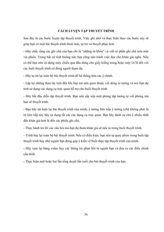 Ky Nang Thuyet Trinh