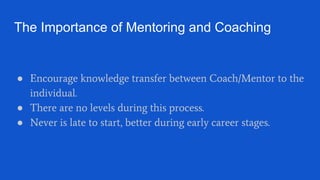 Career Development for Young Professionals | PPTX