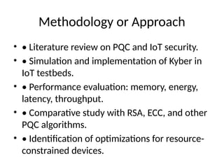 Kyber_IoT_using lattice based cryptography.pptx