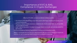 Comprehensive Guide to KYC & AML Compliance for Crypto Exchanges in ...