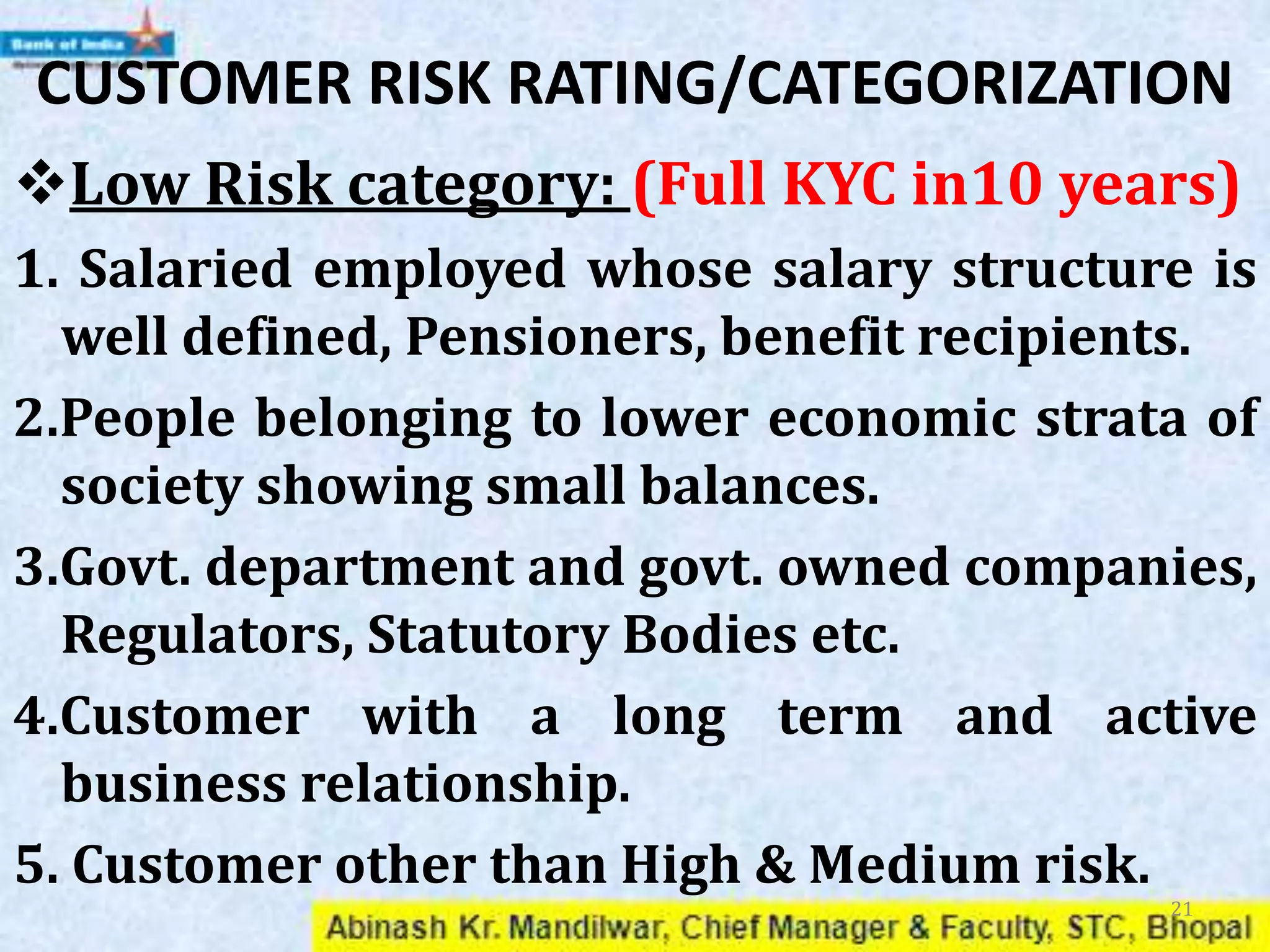 AML & KYC Policy | PDF
