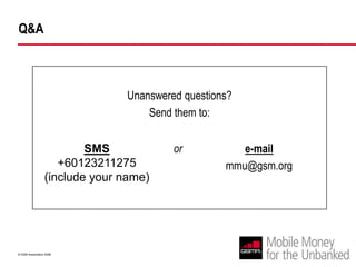 Solution through other measuresKYC just one tool to combat crimeAre we forgetting the others?Account monitoring?Limits ?Can these be used to reduce KYC? World Bank research says Yes! Criminals want to launder huge amounts of money undetected.Limits on accounts/transactions/frequency force a criminal to move money through multiple accounts – ExpensiveMonitoring systems flag suspicious money movements (i.e. Several accounts in same area in same time period loaded up completely and then transferred out) – detectable