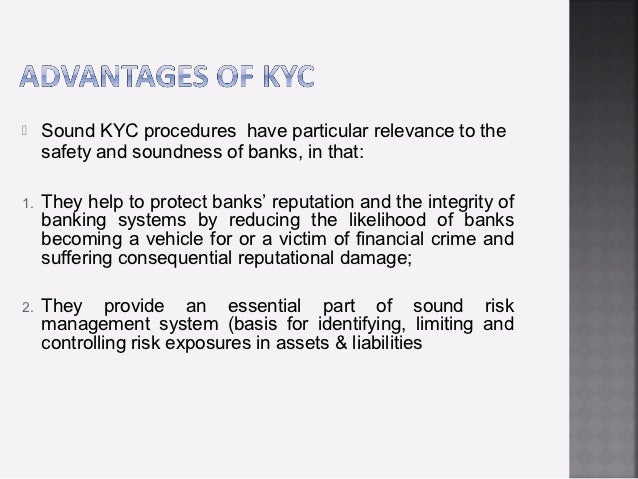 Kyc Norms In Banks