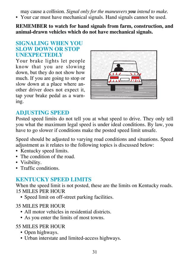 Ky drivers manual