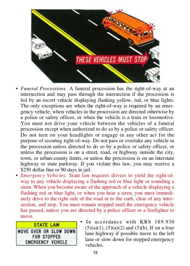 Ky drivers manual