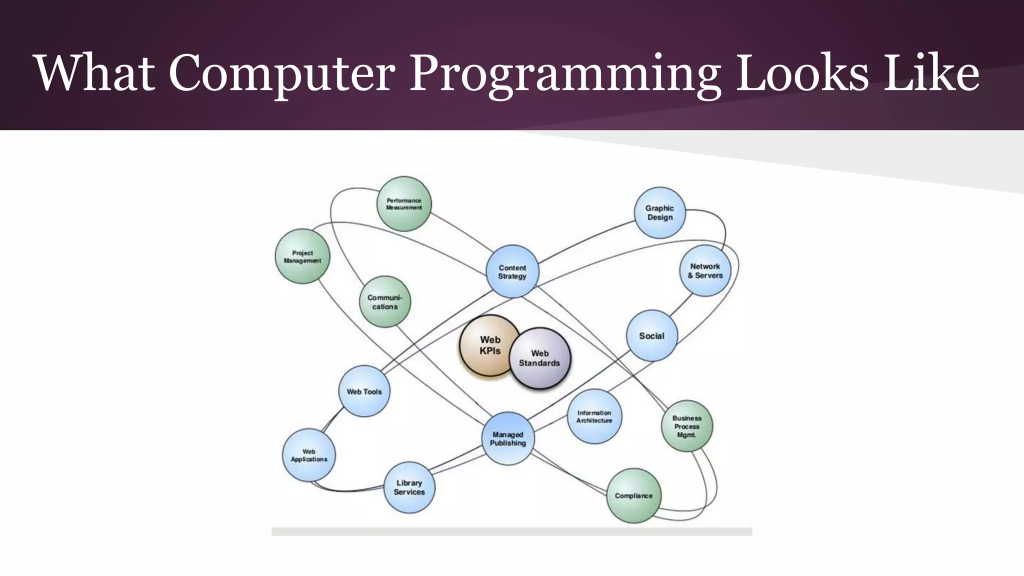 What Computer Programming Looks Like
 