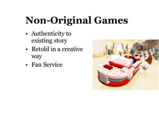 Non-Original Games Authenticity to existing story Retold in a creative way Fan Service Text RPG  Zork 