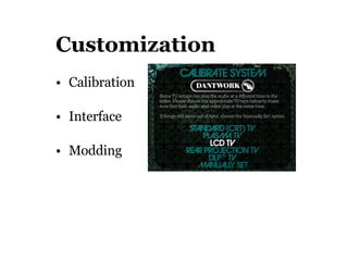 Customization Calibration Interface Modding 